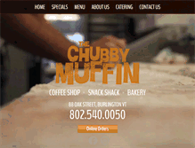 Tablet Screenshot of chubbymuffin.com